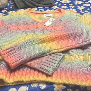 Justice kids sweater